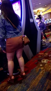 Latina in skirt