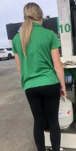Cuties at the petro station