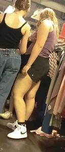 My neighbours bratty little pawg daughter shopping