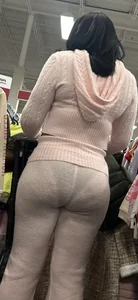 Pink see through VPL‼️