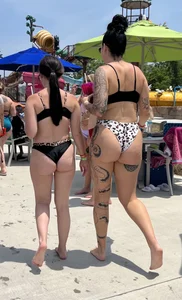 Two sexy asses