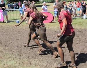 Bristol Pretty Muddy 5k race girls 2018