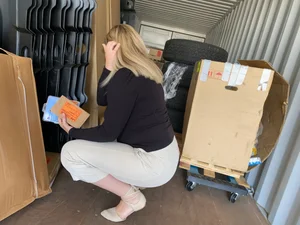 Blonde pawg milf