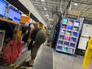 Coworkers ass