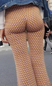 Amazing Tight Ass in Flares  / Not OC