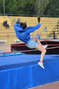 Candid track and field girls