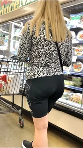 Blonde Mum In Leggings OC