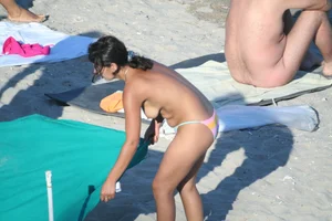 Continesti nude beach girls in Romania