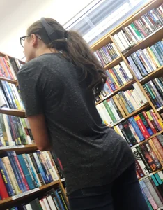 Bookstore series, Nerdy but with adorable butt