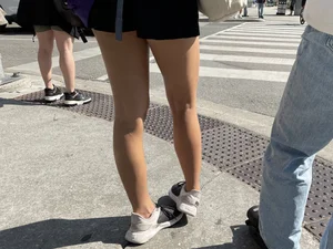 Sexy Asian Girl Ass and Legs