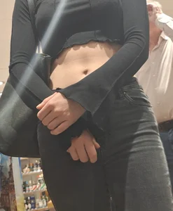 Slim supermaket beauty