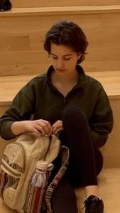 Tall/Skinny Short Haired College Girl Gets Upshotted And Flash Reveals Panties