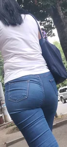 Armenian milf bending huge ass in black and blue jeans mega post