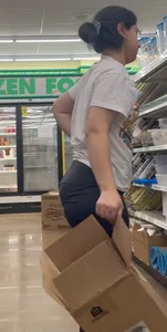 Cute Bare-Faced College PAWG with VPL on HEAVY ASS