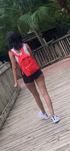 Hot Cheeky Latina t33n showing off her beautiful tight ass