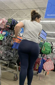 Caught this fine babe for a second time! Her ass is huge!