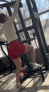 College Gym Girls (PART 40) RED SHORTS Edition