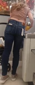 Sexy blonde mama