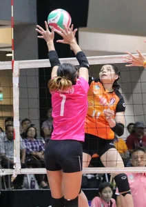 Thai candid volleyball girls