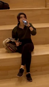 Tall/Skinny Short Haired College Girl Gets Upshotted And Flash Reveals Panties