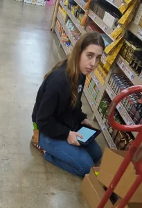 Cutie w/ a little booty Trader Joes white girl jeans