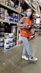 Home Depot worker…tight jeans