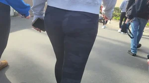College Girl Camo Leggings