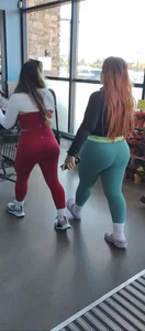 Couple of Great Asses in Whole Foods