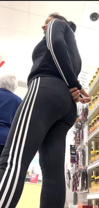 Long creep of Latina juicy booty in target line