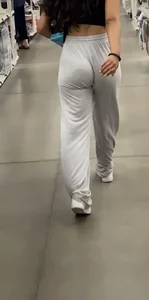 Latina hungry ass in sweat pants  / not OC