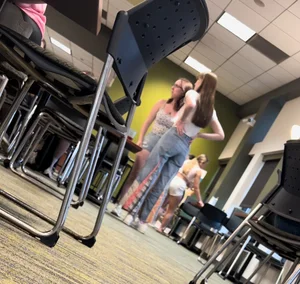 (OC) college girls at lunch and dinner