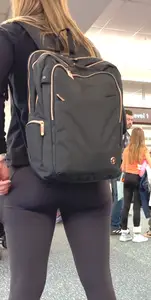 Traveler with a nice ass