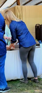 Hot milf in Green Yogas