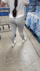 Ponytail Grey leggings :)