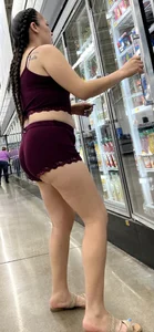 [OC] Hot Latina ASS Out in Sexy super revealing pajamas @ Walmart