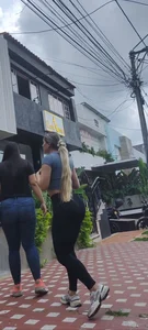 Ask for directions to a sexy blonde Colombian with a big butt.”