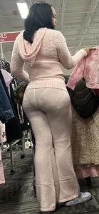 Pink see through VPL‼️