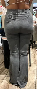 Thick latina grey leggings