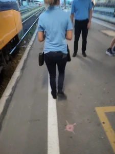 German Teen Sluts On A Train