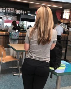 Tight blonde pawg