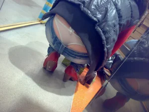 Huge collection of whale tails, ass cracks and panty peeks in public