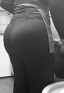 Thicc girl with a nice chubby butt