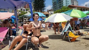 Brazillian beach creepshots, huge gallery of candid girls in swimsuits