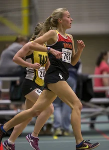 Canadian girls at an Alberta track and field tournament