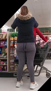 Thick Middle Eastern Ass In Grey Spandex [OC]