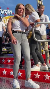 Blonde PAWG at the Fair (Not OC)