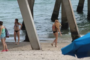 Deerfield Beach bikini girls