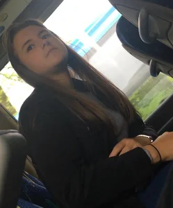 Teen Girl Sitting in a Bus Creepshot