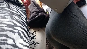 Awesome ass recorded at a bus station