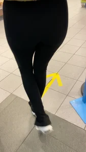 BEST BODY TEEN PAWG IN FLARE LEGGING